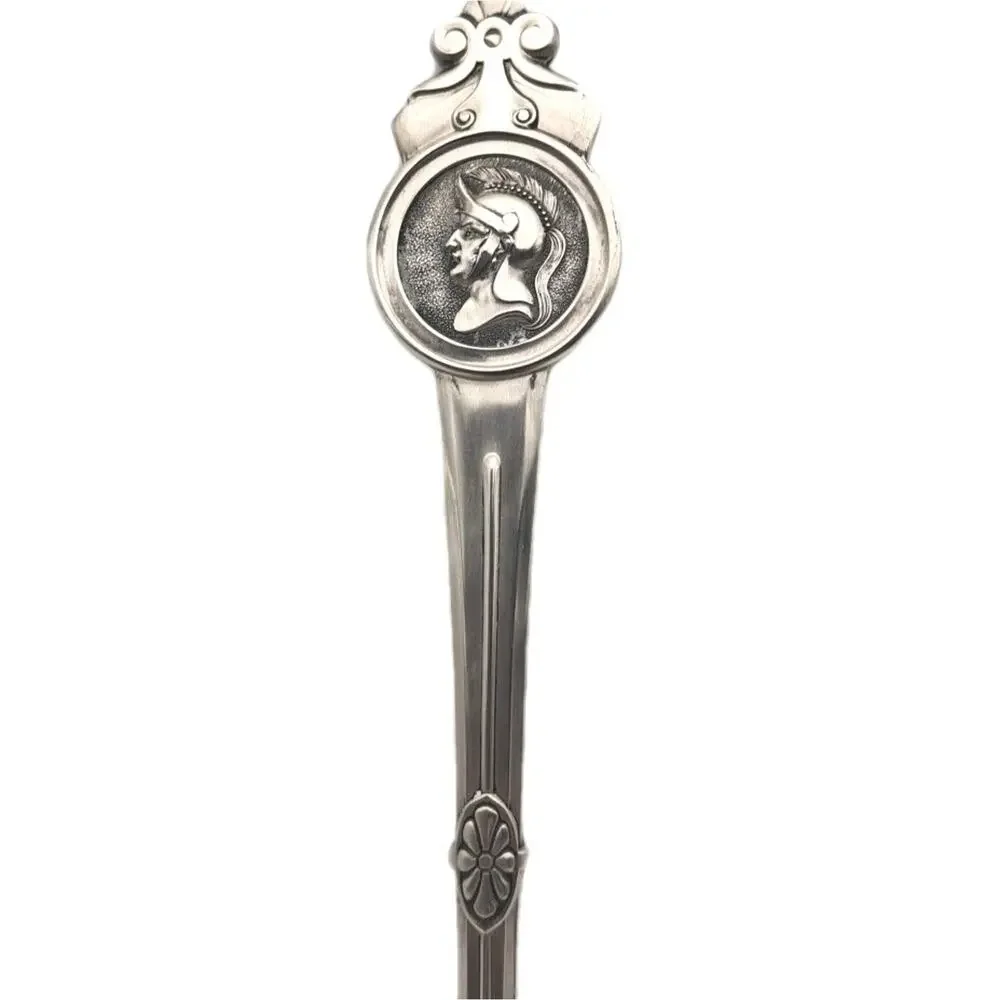 Rare Medallion Gorham Sterling Silver Serving Fork Trident 9